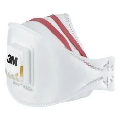 Persoonlijke Bescherming > 3M fijn stof masker vouwbaar met uitademventiel 9332C1 2 stuks