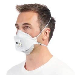 Persoonlijke Bescherming > 3M fijn stof masker vouwbaar met uitademventiel 9332C1 2 stuks