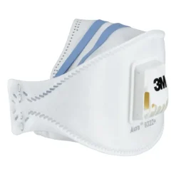 Persoonlijke Bescherming > 3M fijn stof masker vouwbaar met uitademventiel 9322C2 2 stuks