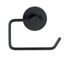 Milazzo toiletrolhouder mat zwart staal