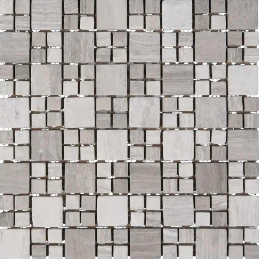 Mozaiek Beige/Taupe/Grijs 27 cm x 27 cm