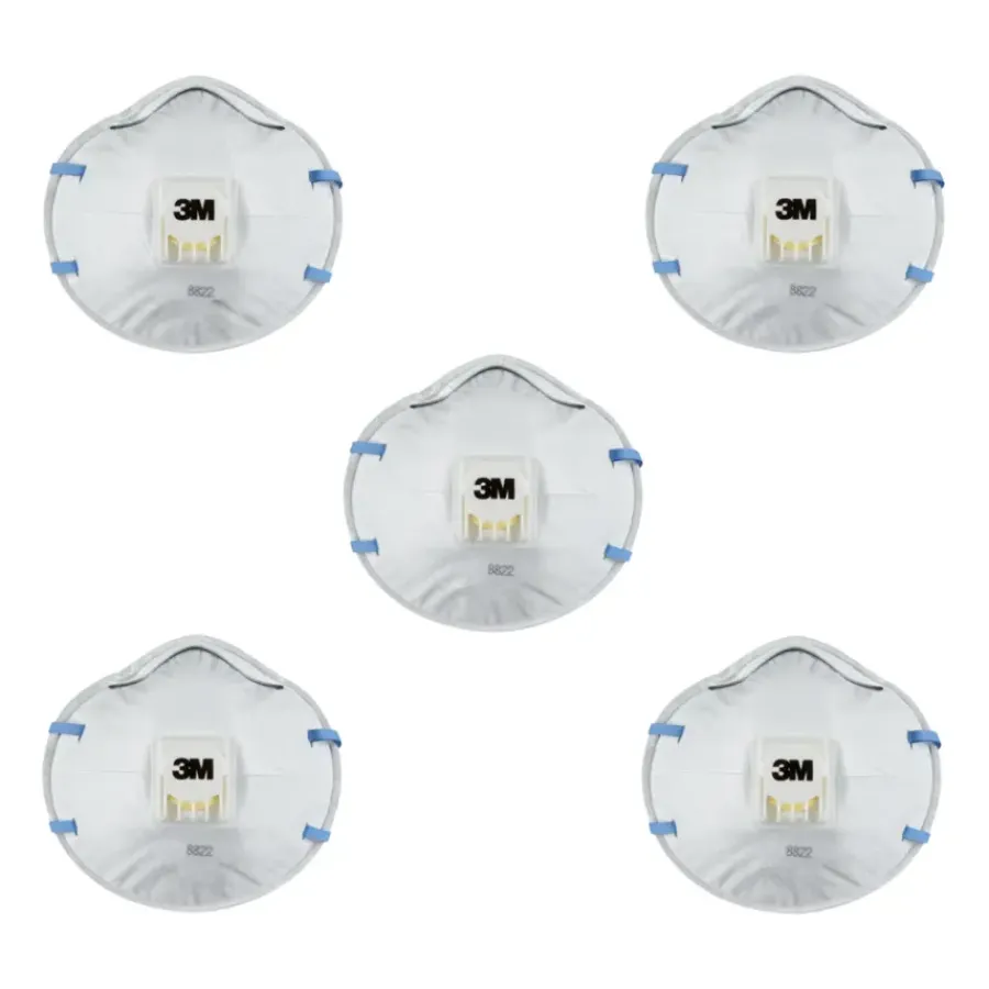 Persoonlijke Bescherming > 3M Stofmasker voor handmatig en machinaal schuren 8822