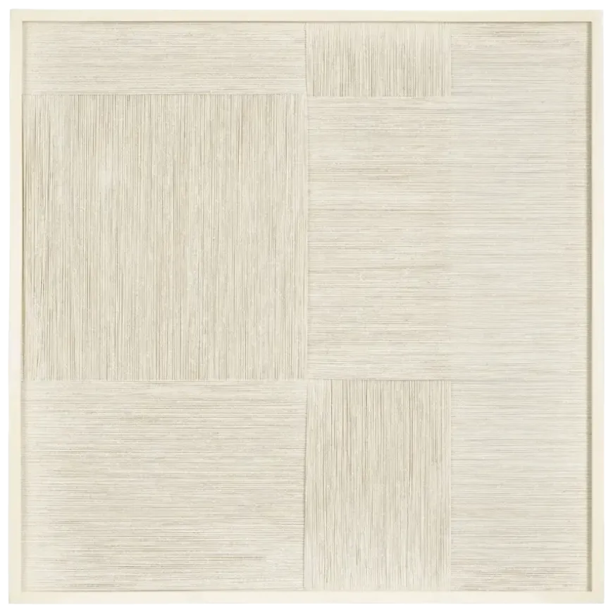 Muurdecoratie beige - l70xb3xh70cm