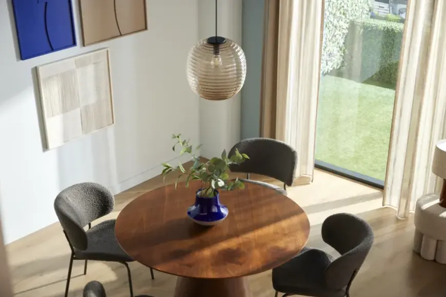 Muurdecoratie donker blauw FSC 100% - l50xb70xh2,5cm