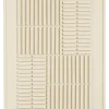Muurdecoratie licht grijs FSC 100% - l50xb70xh2cm