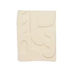 Muurdecoratie l.roze - l18,5xb24xh1,5cm