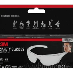 Persoonlijke Bescherming > 3M Virtua Clear veiligheidsbril met heldere glazen