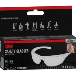 Persoonlijke Bescherming > 3M Virtua Clear veiligheidsbril met heldere glazen
