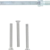 Deurbeslag Buitendeur|Deur Accessoires > Nemef montageset 3400-II beslag knop-kruk 58-62mm