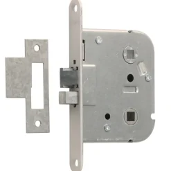 Deursloten|Cilinders > Nemef 1400 serie insteekslot badkamerslot/wc-slot standaard Doorn 55mm PC 55mm