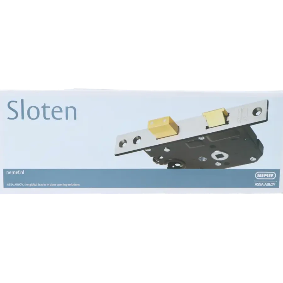 Deursloten|Cilinders > Nemef veiligheidsslot 4139/27 afg 72mm SKG**