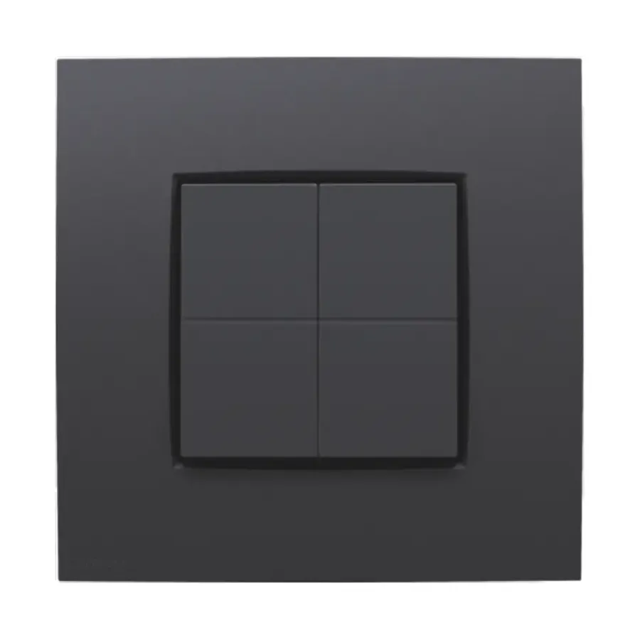 Dimmers|Inbouw Schakelmateriaal > Niko Dimschakelaar Philips Hue Antraciet