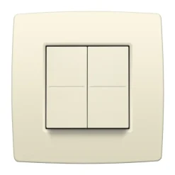 Dimmers|Opbouw Schakelmateriaal > Niko Hue Dimschakelaar Original Crème