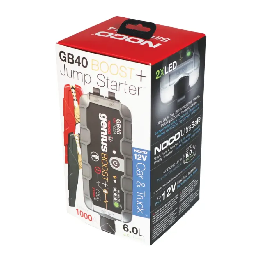 Overige Elektrisch Gereedschap Accessoires > Geen Noco jump starter lithium boost plus gb40 1000a