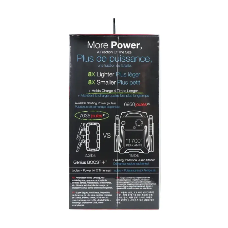Overige Elektrisch Gereedschap Accessoires > Geen Noco jump starter lithium boost plus gb40 1000a