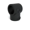 Novidade steigerbuis koppelstuk t-stuk zwart ø 27 mm