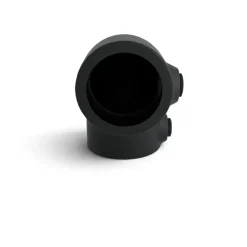 Novidade steigerbuis koppelstuk kniestuk zwart ø 21 mm