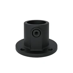 Novidade steigerbuis koppelstuk voetplaat zwart ø 21 mm