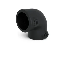 Novidade steigerbuis koppelstuk kniestuk zwart ø 27 mm