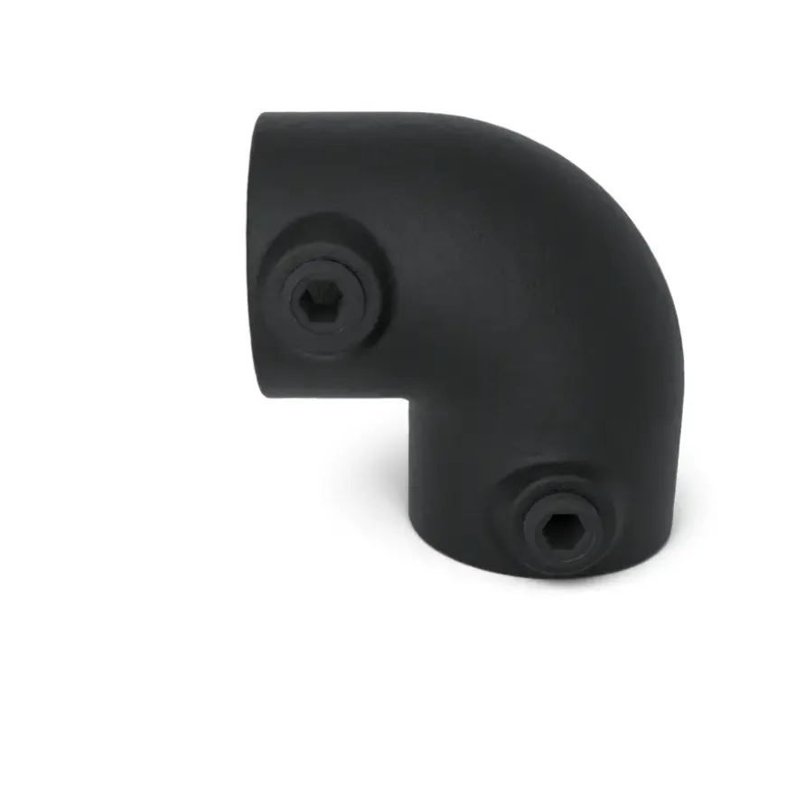 Novidade steigerbuis koppelstuk kniestuk zwart ø 27 mm