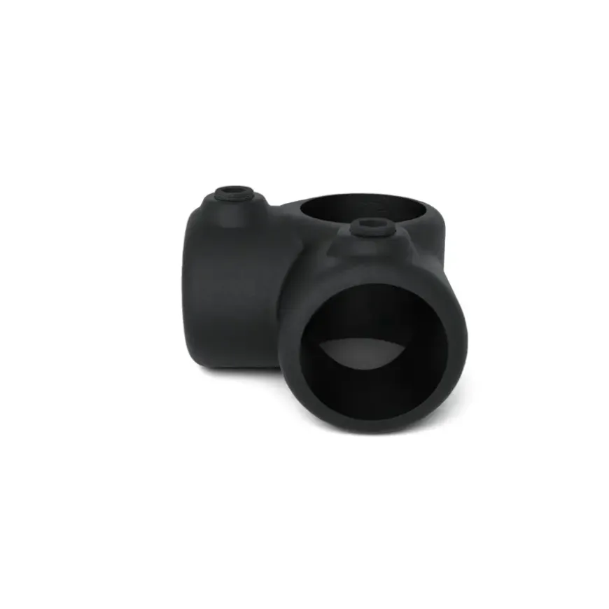 Novidade steigerbuis koppelstuk hoekstuk zwart ø 27 mm