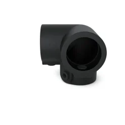 Novidade steigerbuis koppelstuk hoekstuk zwart ø 21 mm