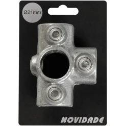 Novidade steigerbuis koppelstuk t-stuk verzinkt ø 21 mm