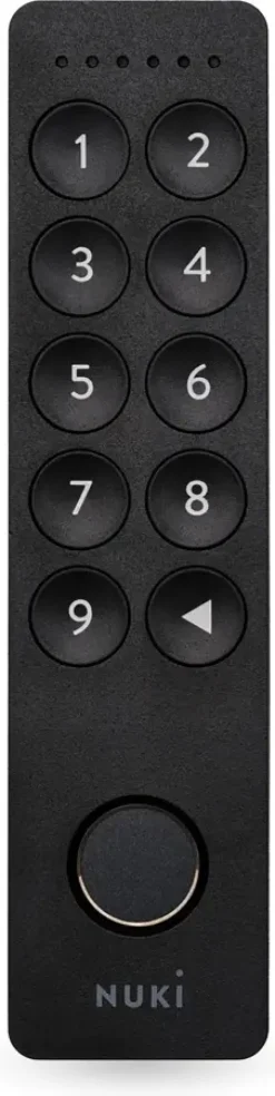 Deursloten|Cilinders > NUKI Keypad 2.0 - vingerafdruk opener - zwart