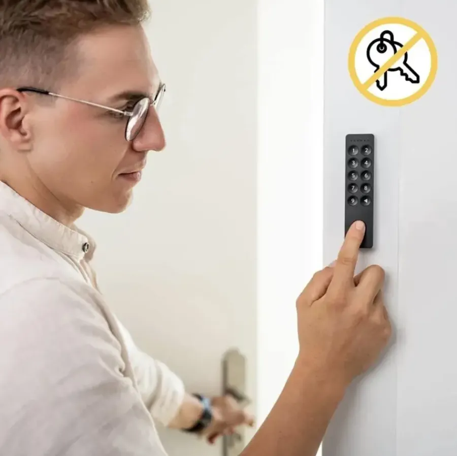 Deursloten|Cilinders > NUKI Keypad 2.0 - vingerafdruk opener - zwart