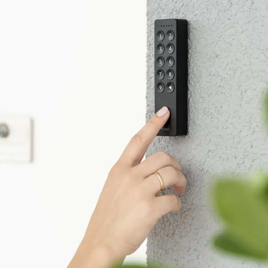 Deursloten|Cilinders > NUKI Keypad 2.0 - vingerafdruk opener - zwart