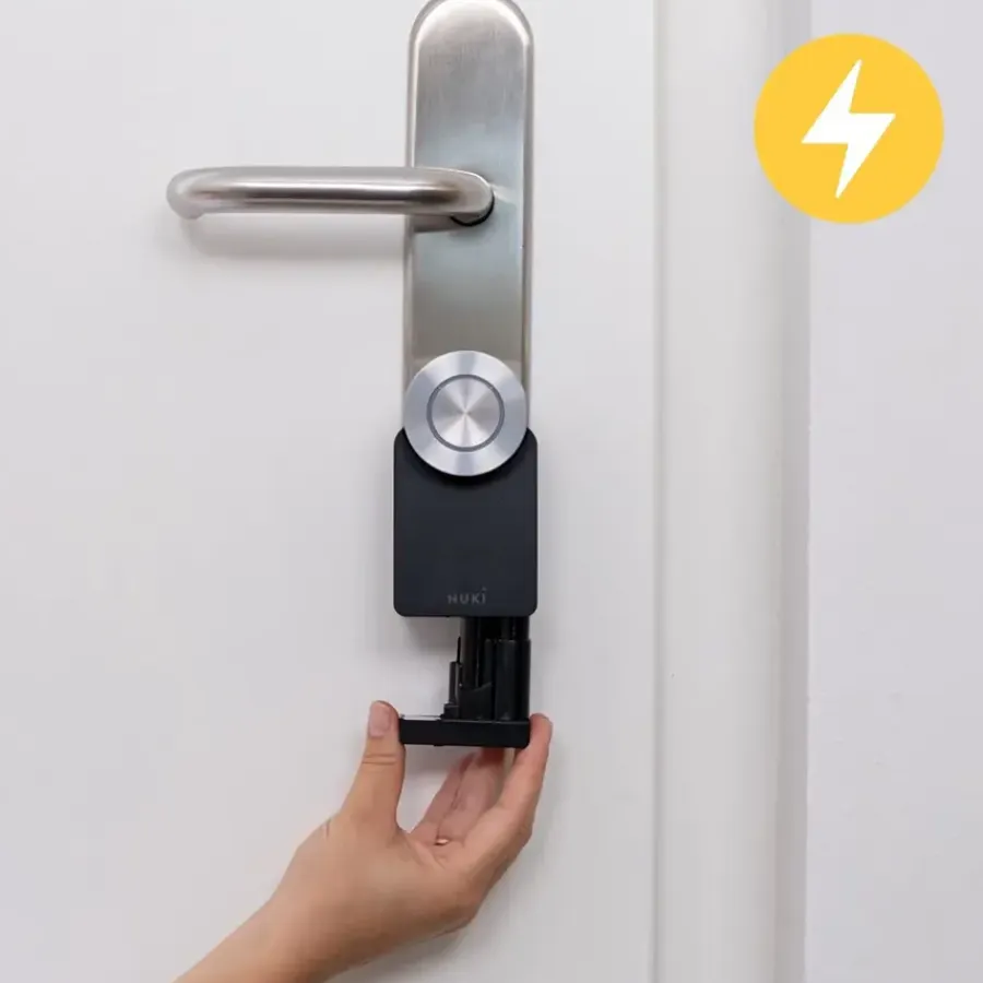 Deursloten|Cilinders > NUKI Power Pack - oplaadbare accu voor Smart Lock - wit