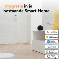 Deursloten|Cilinders > NUKI Smart Lock Go - slim deurslot met bluetooth - wit
