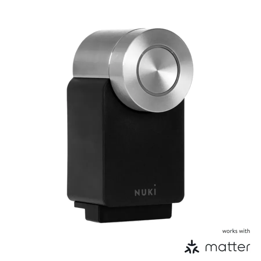 Deursloten|Cilinders > NUKI Smart Lock 4.0 Pro Zwart