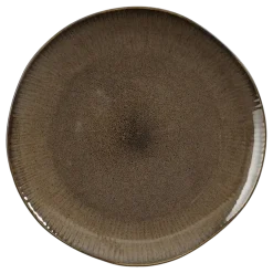 Nusa ontbijtbord bruin - h2xd20,5cm