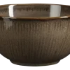 Nusa schaal bruin - h7xd14cm