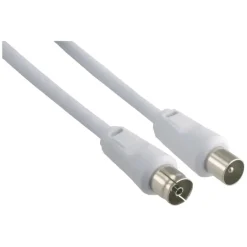 Audio & Video Accessoires > OK Coax Snoer 1,5 Meter Wit