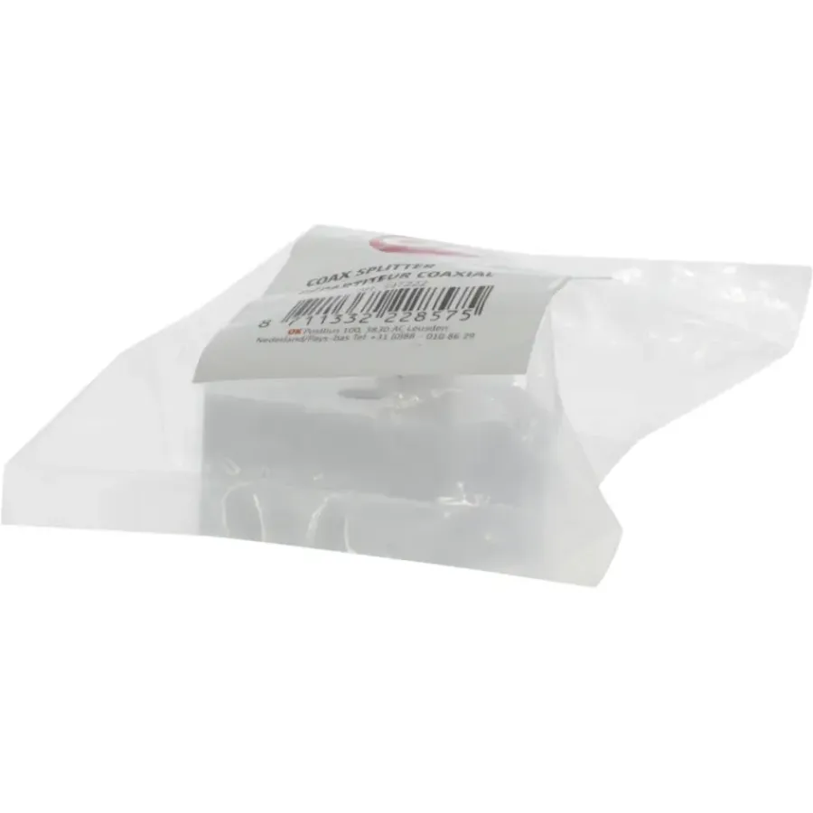 Audio & Video Accessoires > OK coax splitter TV wit