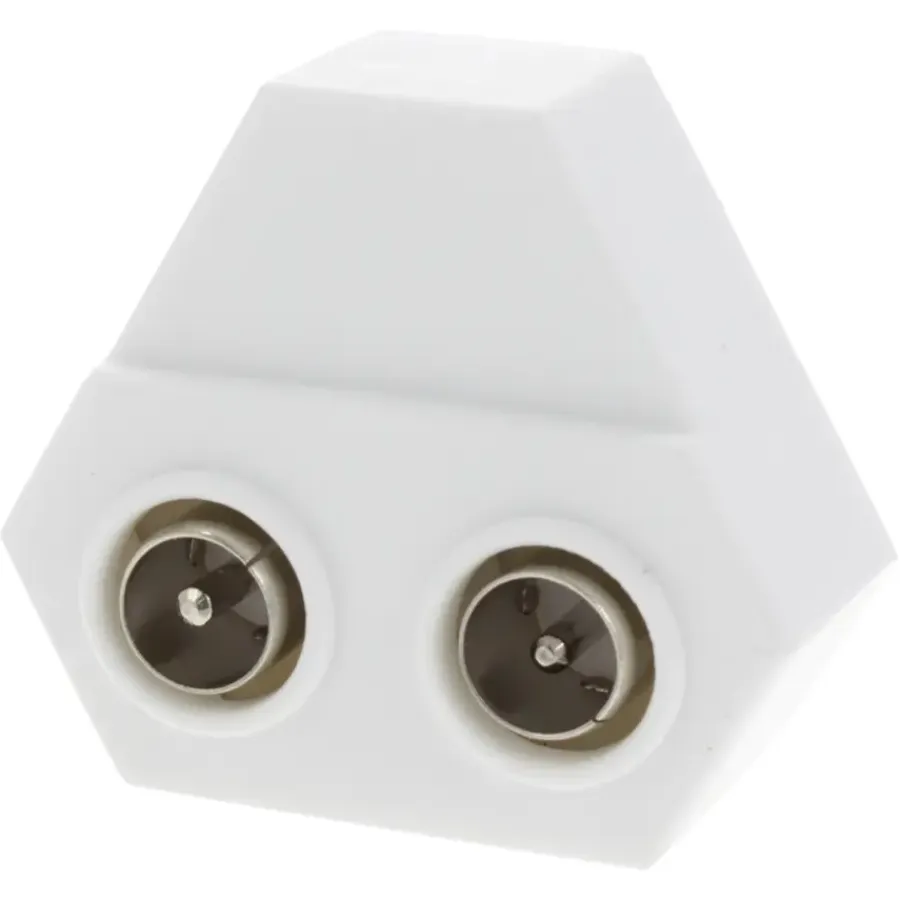 Audio & Video Accessoires > OK coax splitter TV wit