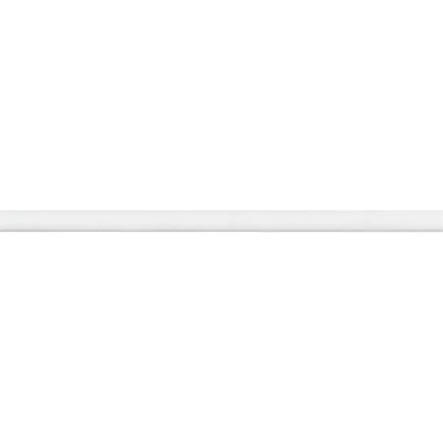 OK Douchegordijnstang Wit 125-220 cm