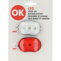 Fietsverlichting > OK fietsverlichtingset LED classic