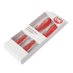 Schroevendraaiers > OK schroevendraaierset kruiskop (4-delig)