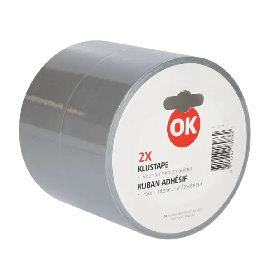 Overige Tape > OK set met 2 klus- reparatietapes 25 m x 50 mm