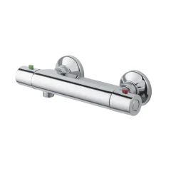 OK thermostatische douchekraan chroom 12 cm