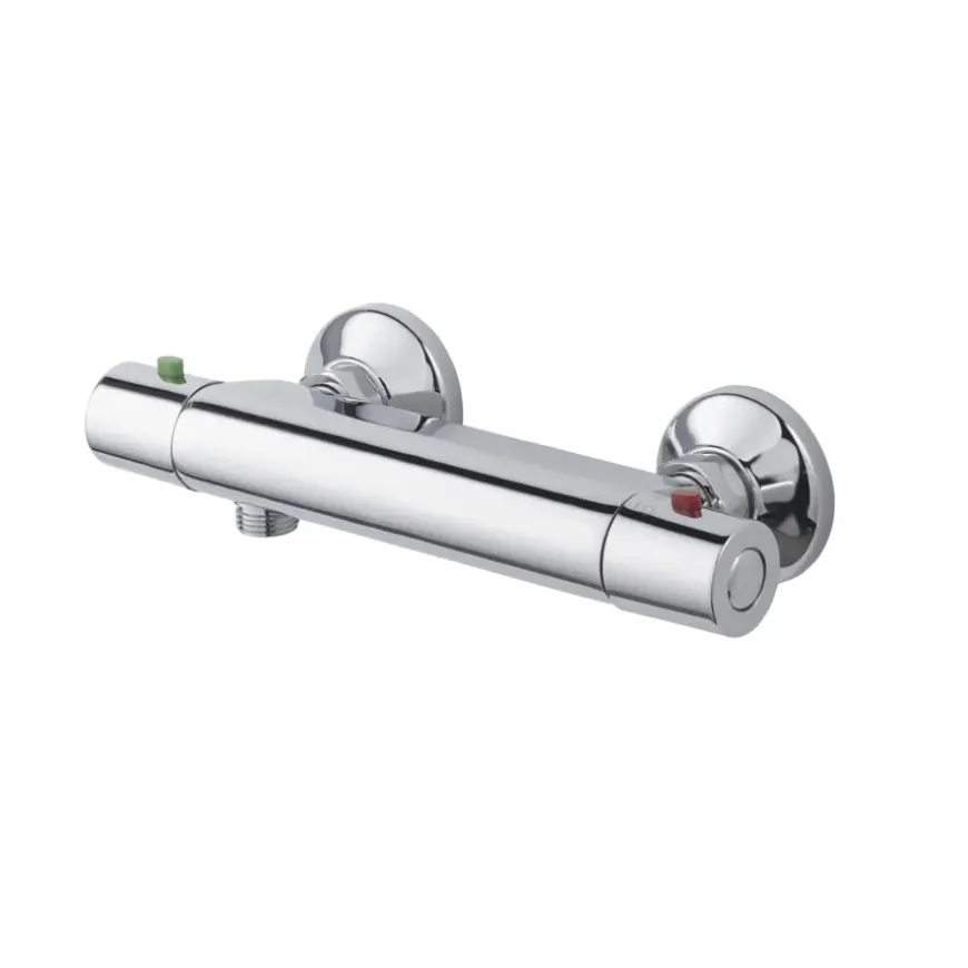 OK thermostatische douchekraan chroom 15 cm
