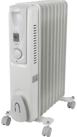 Oliegevulde Radiator 2000W Wit