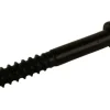 Oogbout met houtdraad 8x80mm RVS Zwart