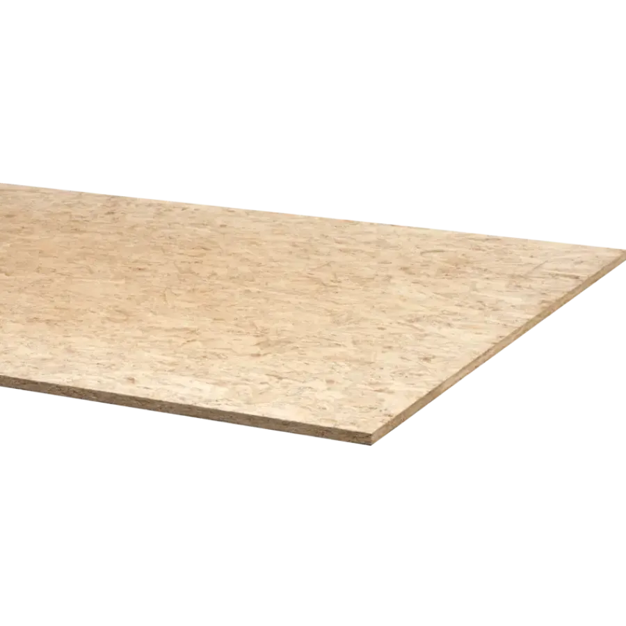 Constructieplaten|Alle Houten Platen > Geen OSB3 plaat 244 x 122 cm 18 mm rechte kanten