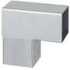 Houtverbinders|Houtverbinders > Geen Paalverbinder voor pergola hoekstuk 2-kants 9x9 cm gegalvaniseerd