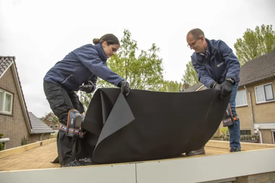 Dakbedekking Platte Daken|EPDM Dakbedekking > Pandser EPDM op maat dakbedekking 7 m x 1,2 mm (per 10 cm te bestellen)