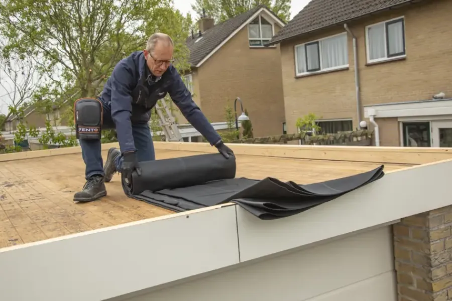 Dakbedekking Platte Daken|EPDM Dakbedekking > Pandser EPDM op maat dakbedekking 7 m x 1,2 mm (per 10 cm te bestellen)